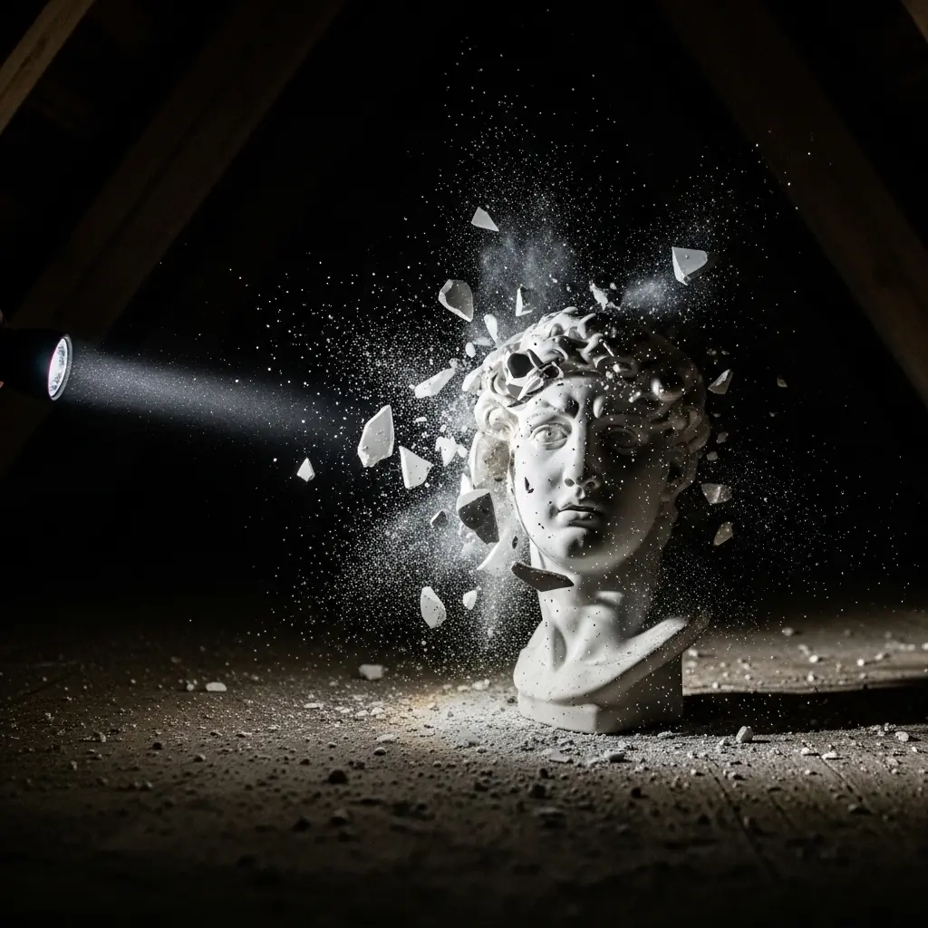 Impact captured mid-detonation